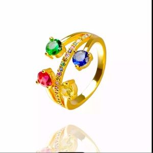 Sale Lena gold ring size 7 and 8 come with 2